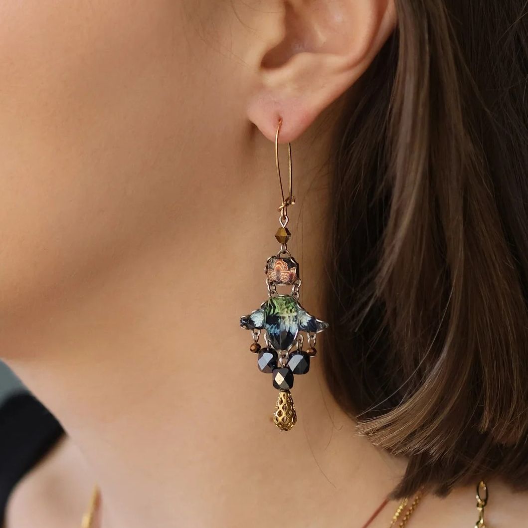 Mystic Lantern Set, Dangle Earring, Hanan