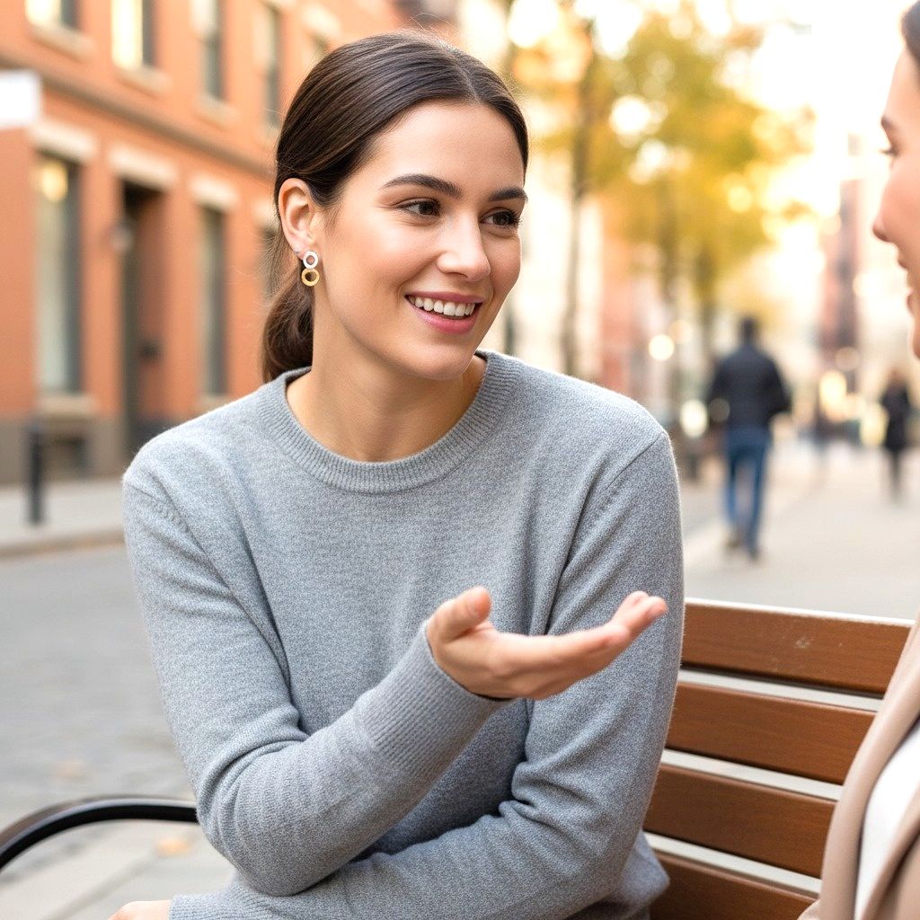 Orecchini a bottone in oro e argento fatti a mano con doppi cerchi