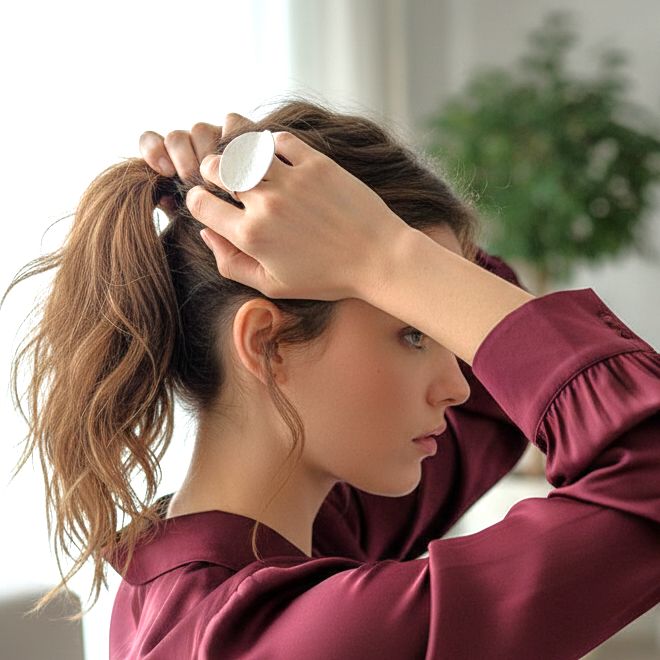 Handmade Silver Round Ring