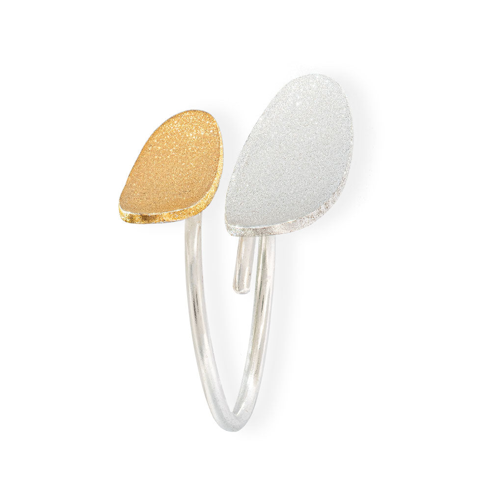 Χειροποίητο Χρυσό &amp; Ασημένιο Δαχτυλίδι