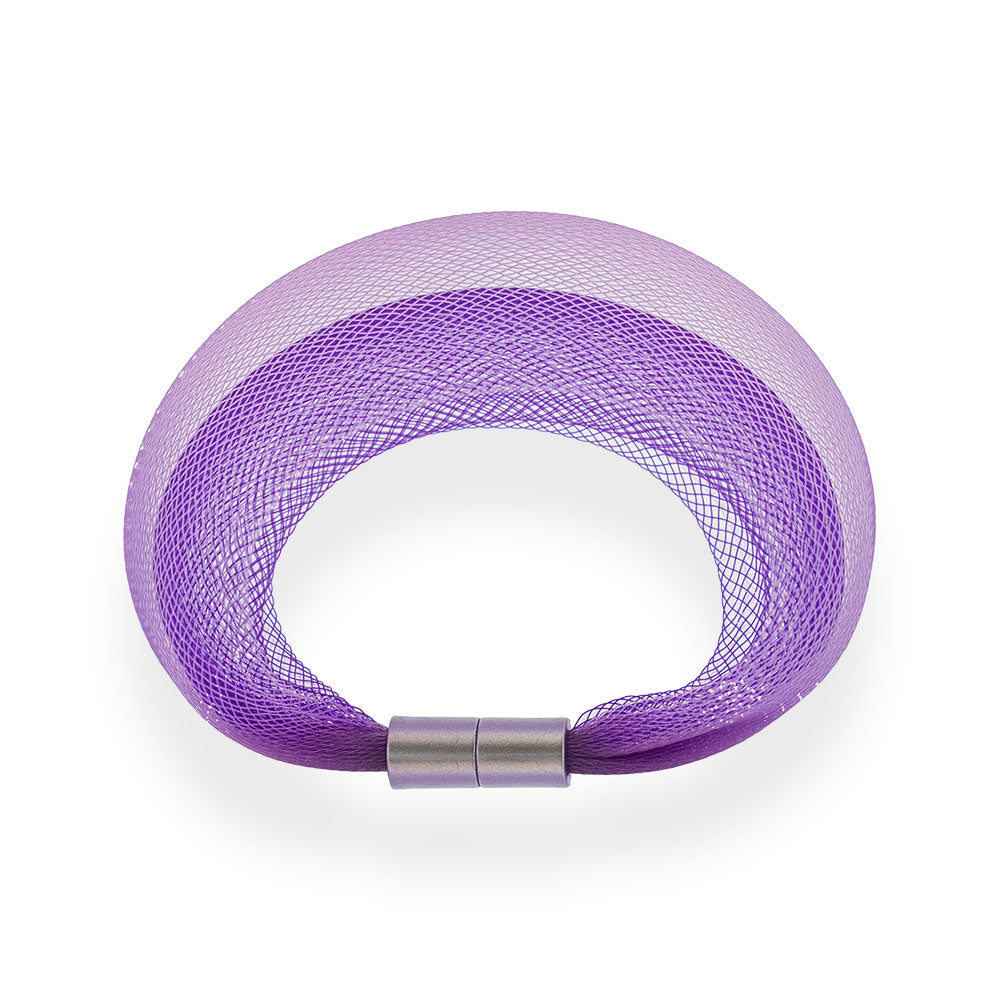 Net Bracelet Purple "See The Invisible"