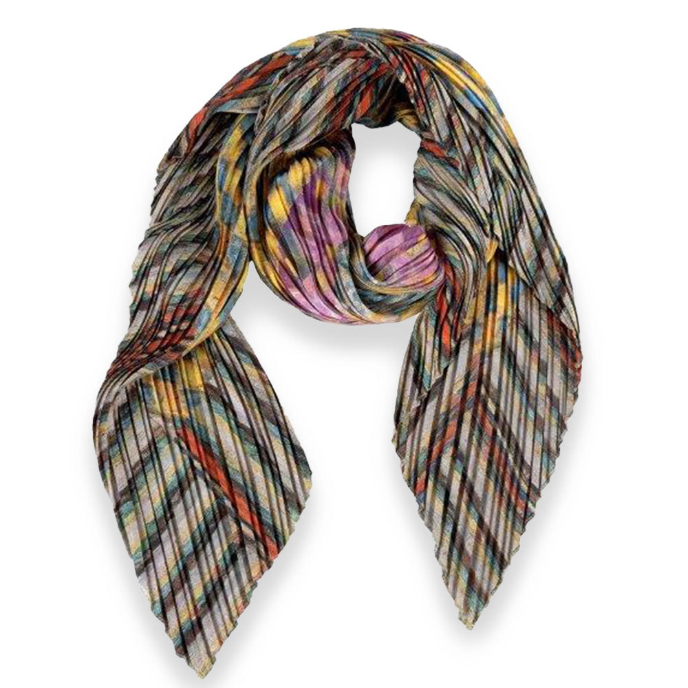 Satin Pleated Foulard Bonnard F-BON-2 - Anthos Crafts