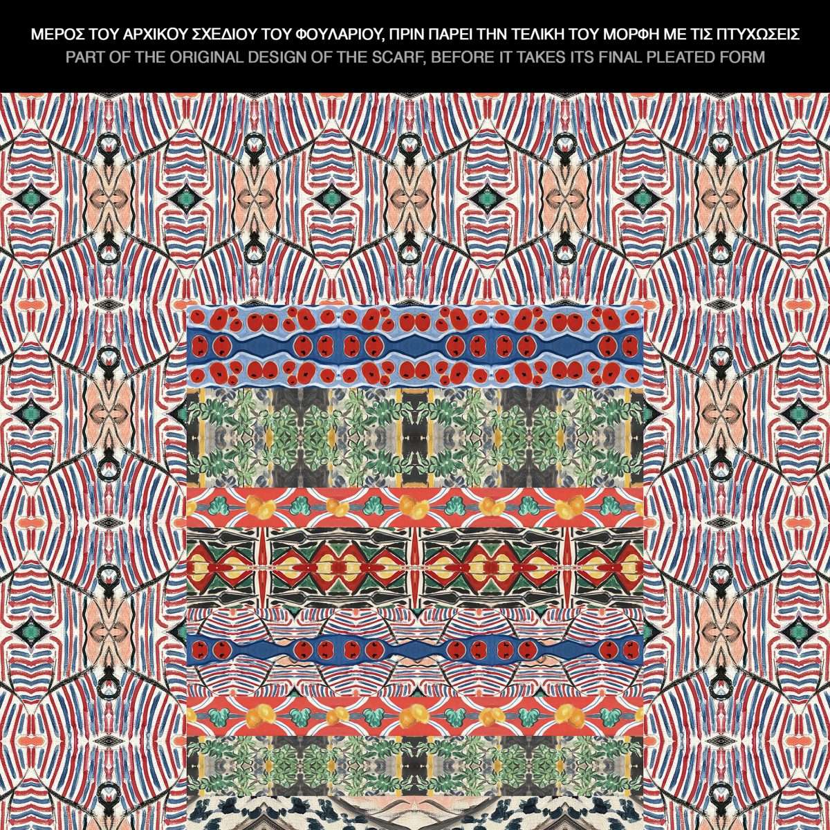 Foulard plissettato satin Matis F-MATIS-A