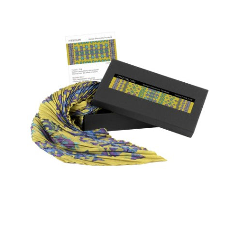 Foulard plissettato satin  F-FOLK-YE