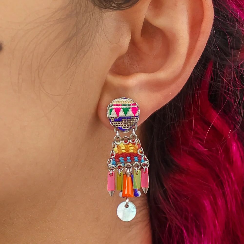 Χειροποίητα Σκουλαρίκια African Dance Set, Boho, Lightplay