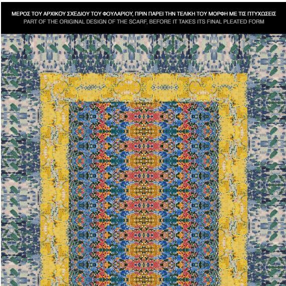 Foulard plissettato in Raso Vlaminc F-VLAM-2