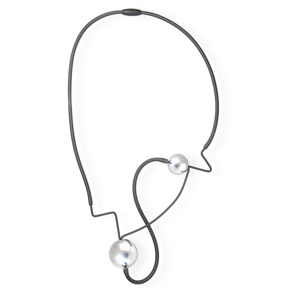 Mt Infini necklace: Black