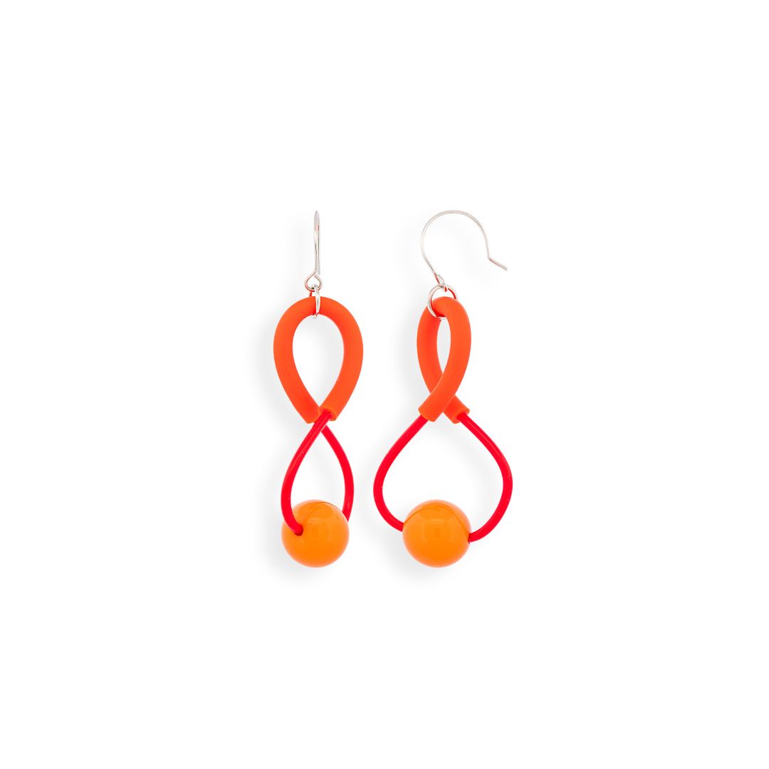 Orecchini Infinity: Arancione