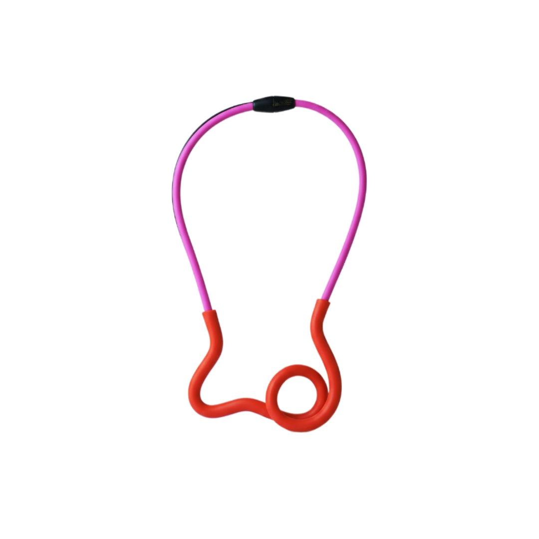 Collana Haring: Rosso - Rosa