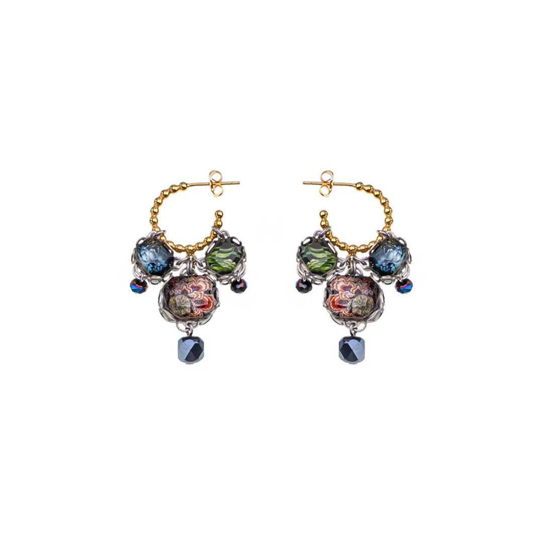 Mystic Lantern Set, Hoop Earring, Kama