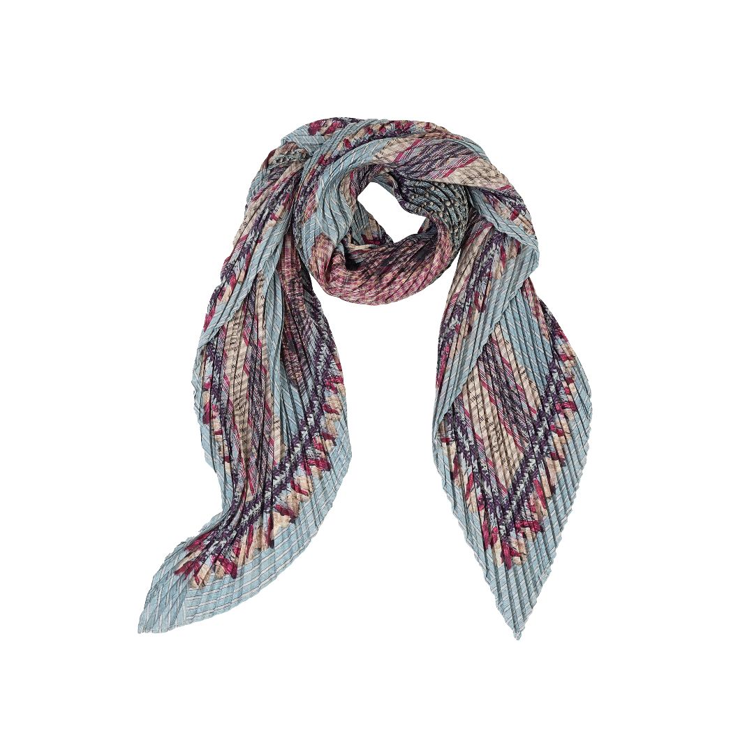 Foulard plissettato satin F-END