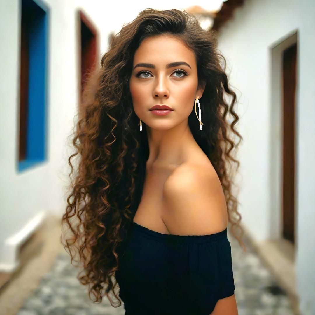 Handmade Gold & Silver Long Earrings - Anthos Crafts