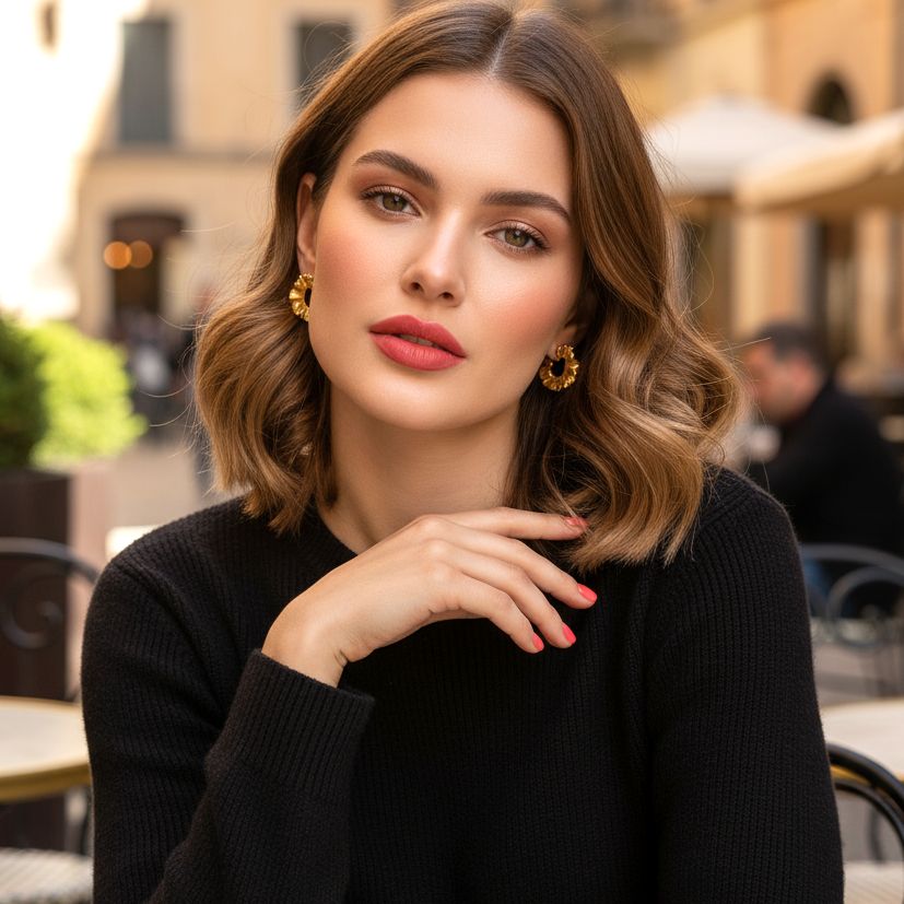 Χειροποίητα Eπίχρυσα Aσημένια Σκουλαρίκια Kρίκοι Κλωθώ