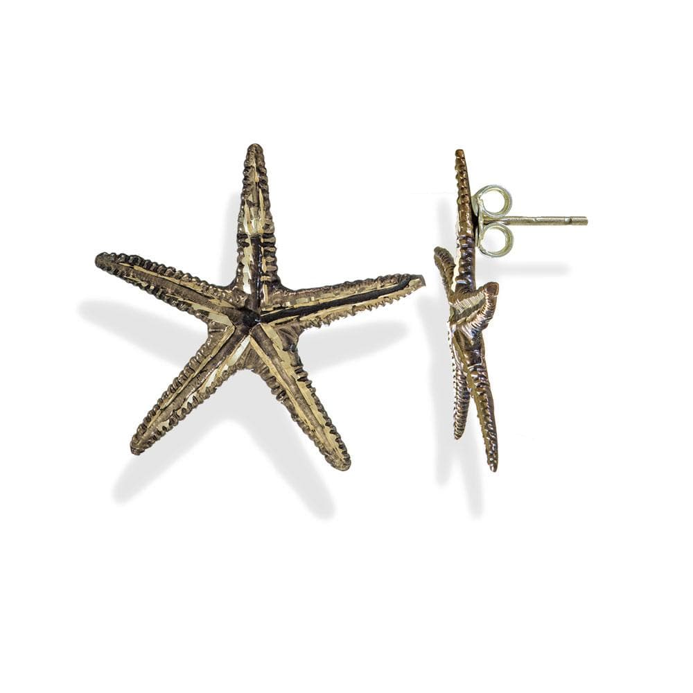 Share 197+ gold starfish earrings studs best