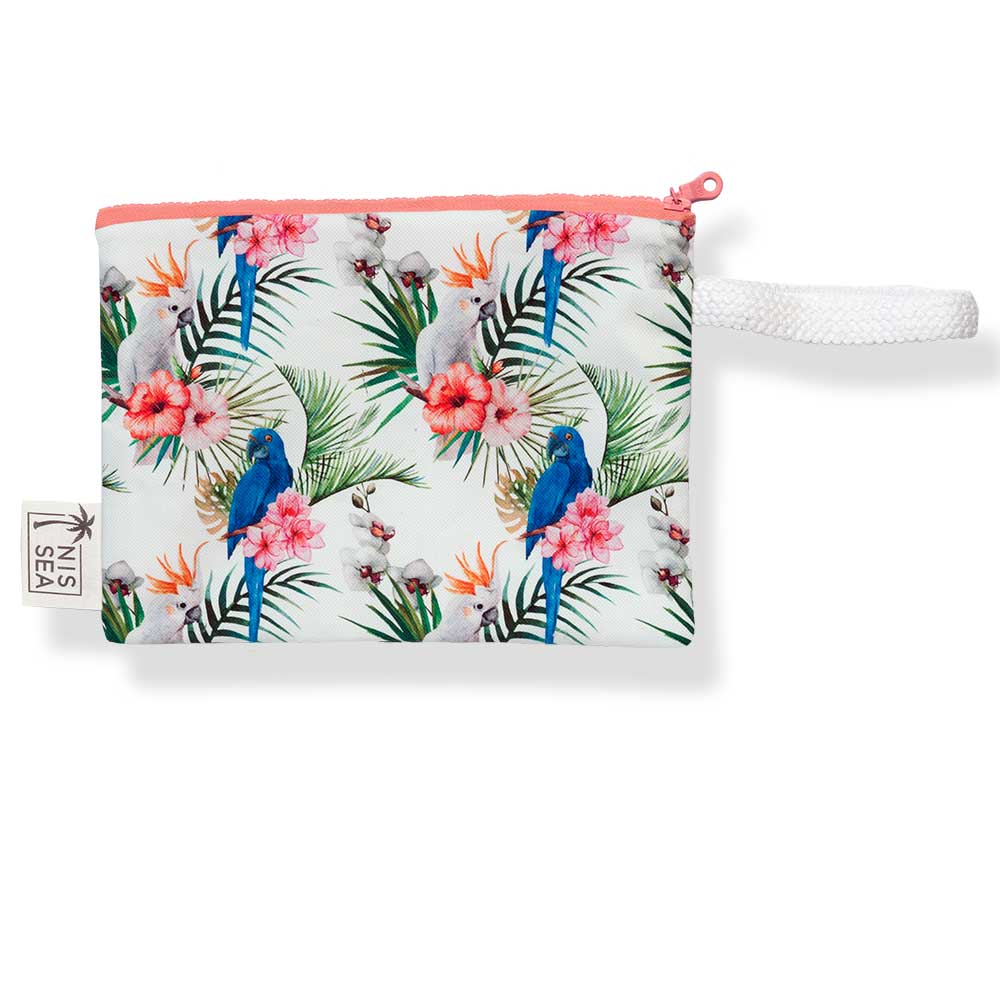 Summer Beach Clutch Flowers & Birds - Anthos Crafts