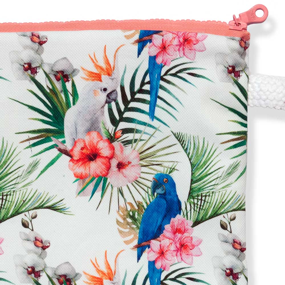 Summer Beach Clutch Flowers & Birds - Anthos Crafts